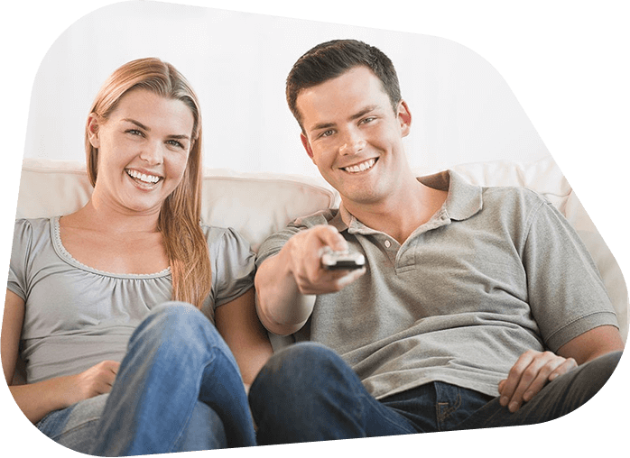 Couples are Watching TV shows with Forest IPTV Subscription