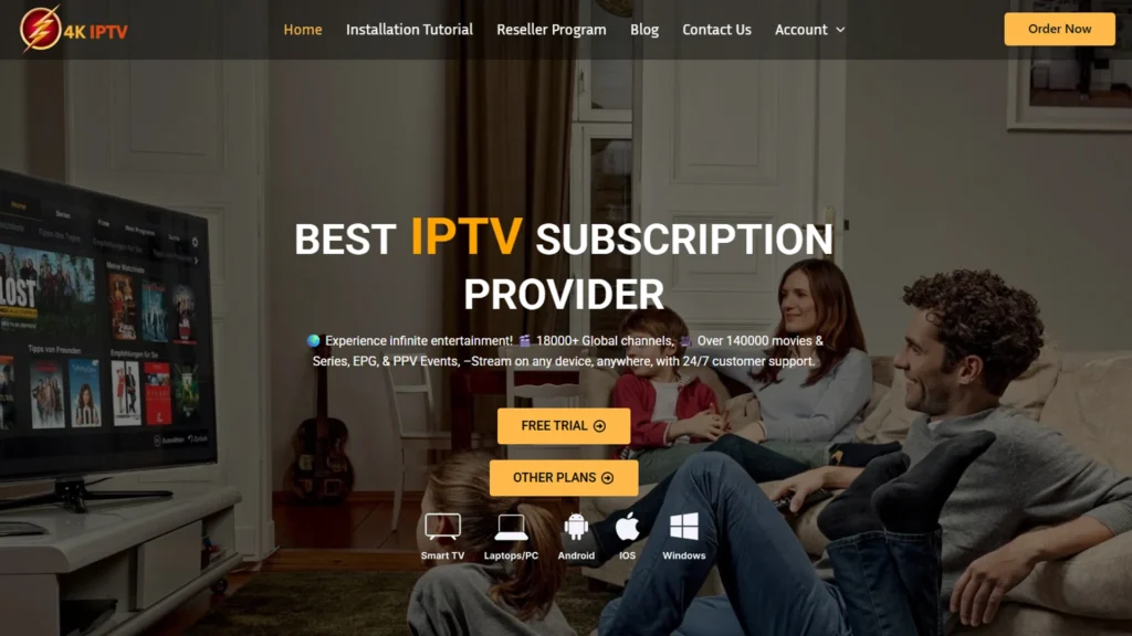 Flash 4K IPTV