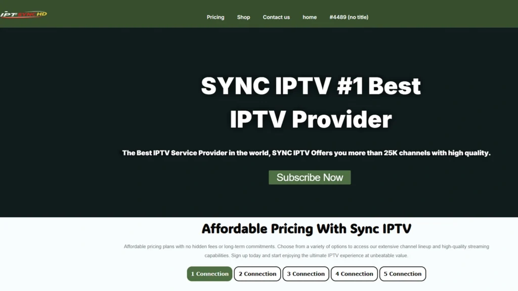 The Best IPTV Service in Brazil: Complete Guide 2026 5 IPTV Sync HD