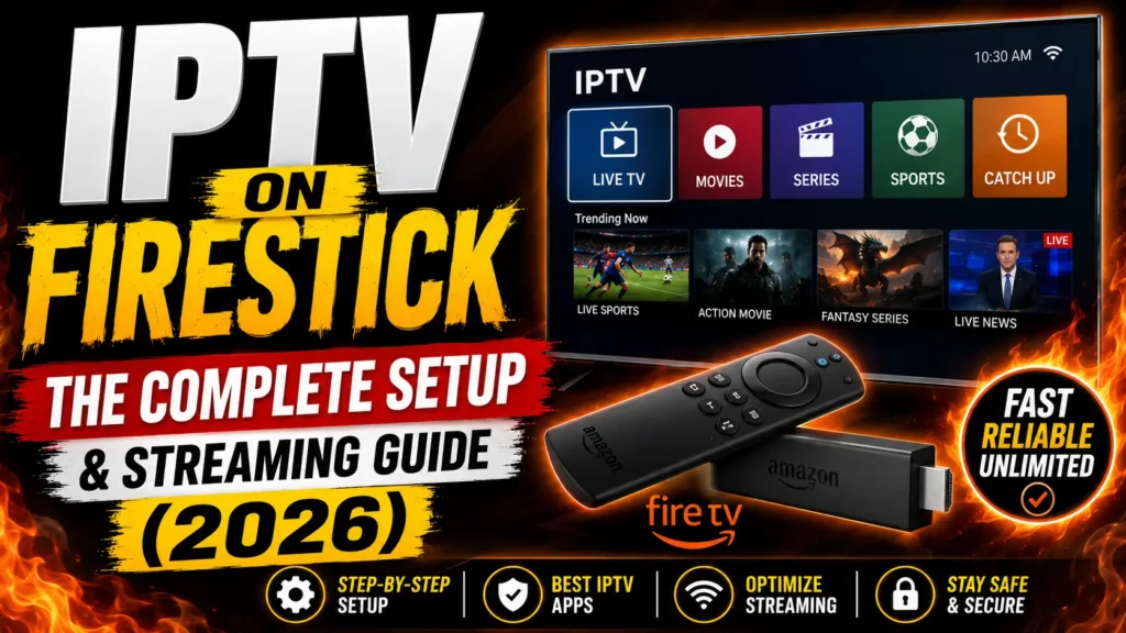 IPTV on Firestick: The Complete Setup & Streaming Guide (2026) 3 IPTV on Firestick: The Complete Setup & Streaming Guide