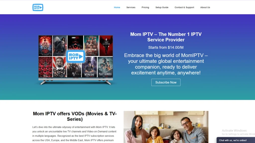 Why Mom IPTV Stands Out for VOD Lovers