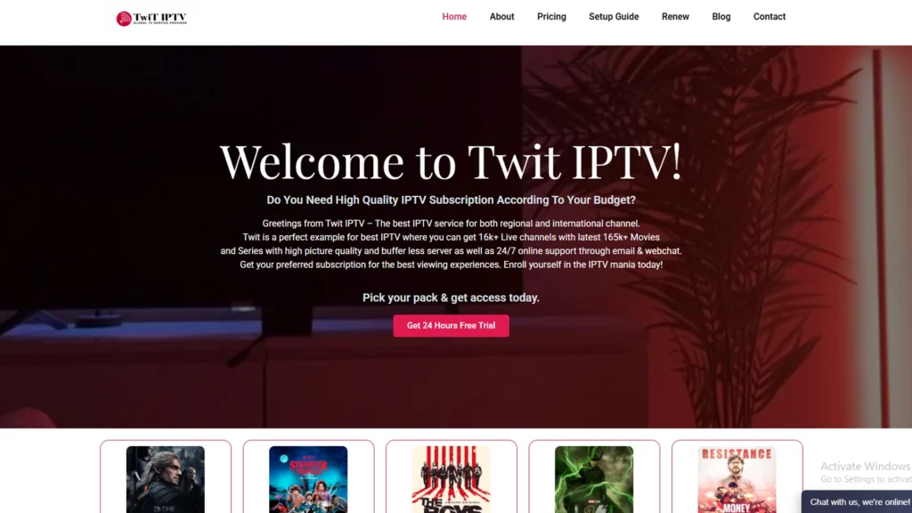TwiT IPTV — Best Cheap IPTV with Catch-Up TV