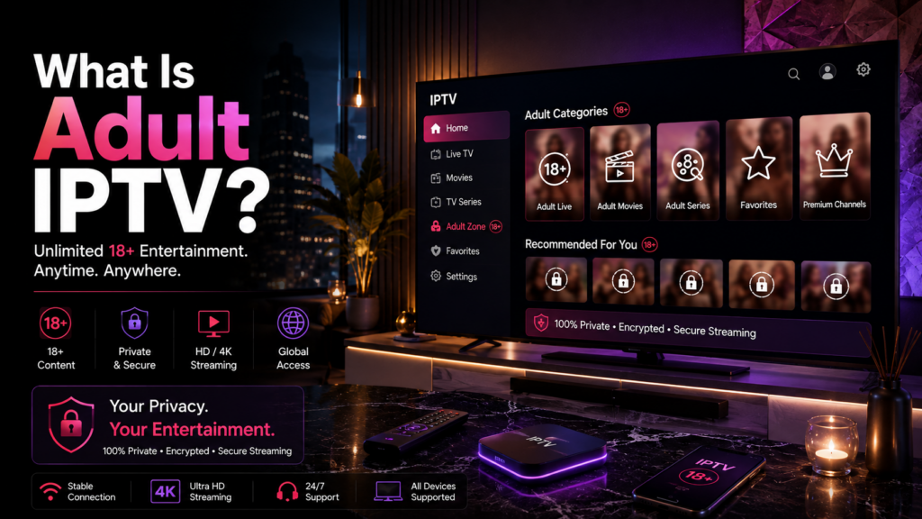 Top Adult IPTV Provider -- XXX and Porn IPTV
