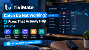 TiviMate Catch Up Not Working